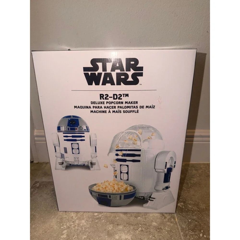 Disney STAR WARS R2-D2 Popcorn Maker Droid Kitchen Appliance NIB